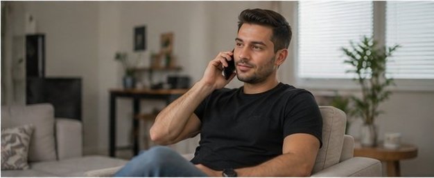 לקוח ממתין בטלפון