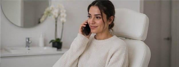 לקוח ממתין בטלפון