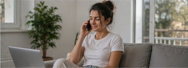 לקוח ממתין בטלפון