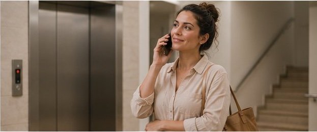 לקוח ממתין בטלפון