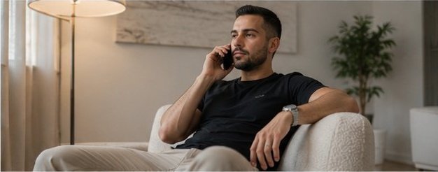 לקוח ממתין בטלפון