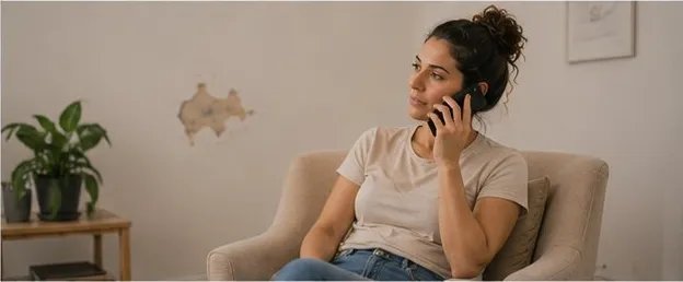 לקוח ממתין בטלפון