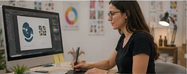 ג'ינגל לטלפון לסטודיו עיצוב גרפי - תמונה מקצועית